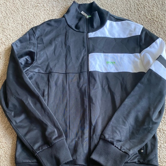 hugo boss black zip jacket